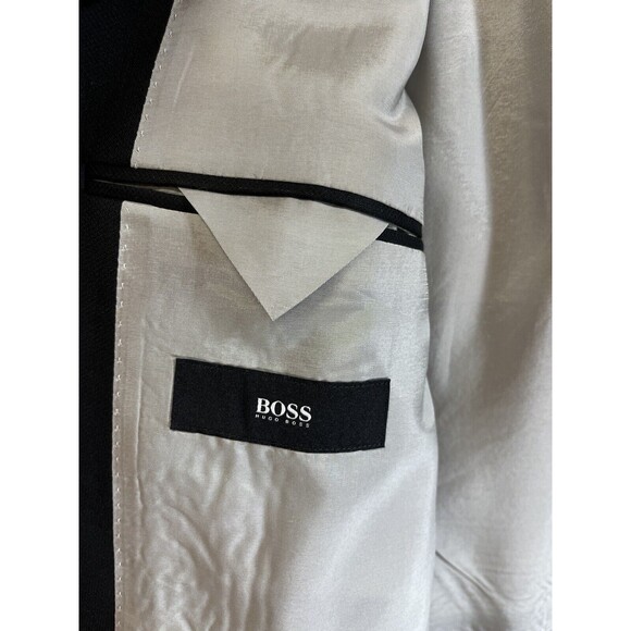 Hugo Boss Guabello BIOtech Mens‎ Black Sports Coat/Blazer. 2 Button Front. 42R - Picture 8 of 10